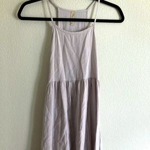 Flowy light purple tank top
